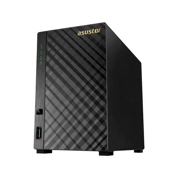 Asustor AS1002T v2 2 Bahías 2Core 16GHz 512MB DDR3  NAS