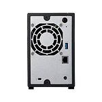 Asustor AS1002T v2 2 Bahías 2Core 16GHz 512MB DDR3  NAS