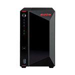 Asustor Nimbustor 2 AS5202T 2 Bahías 4Core 2GHz 2GB  NAS