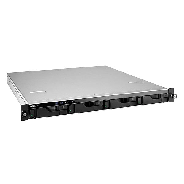 Asustor AS6204RS 4 Bahías 4Core 16GHz 4GB Enracable  NAS