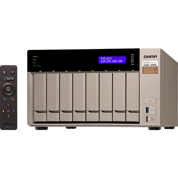QNAP TVS873 8GB  Servidor NAS