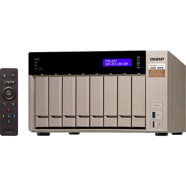 QNAP TVS873 64GB  Servidor NAS