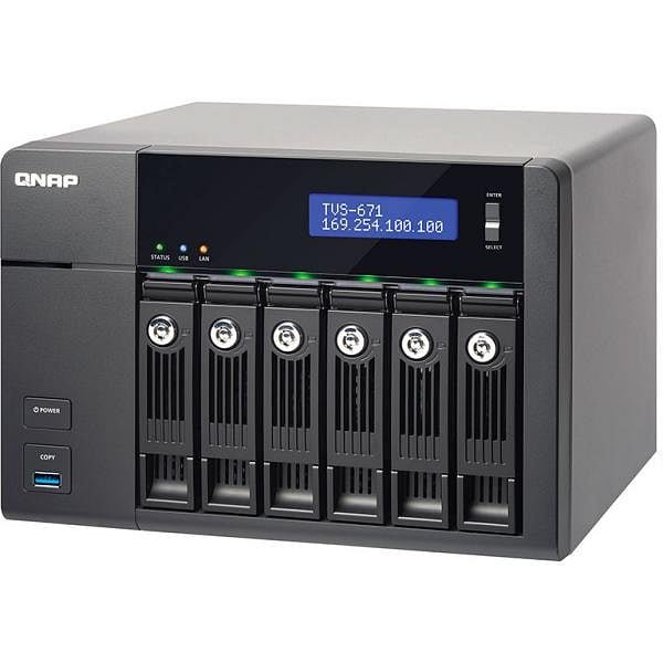 QNAP TVS671 i3 4GB  Servidor NAS