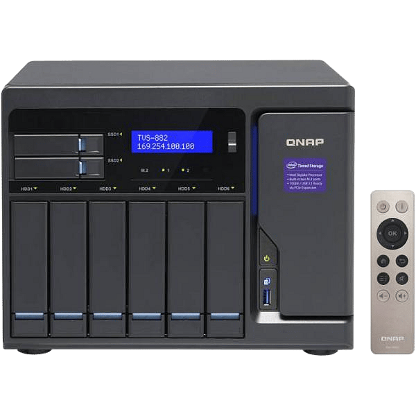 QNAP TVS882 i5 16GB 450W  Servidor NAS