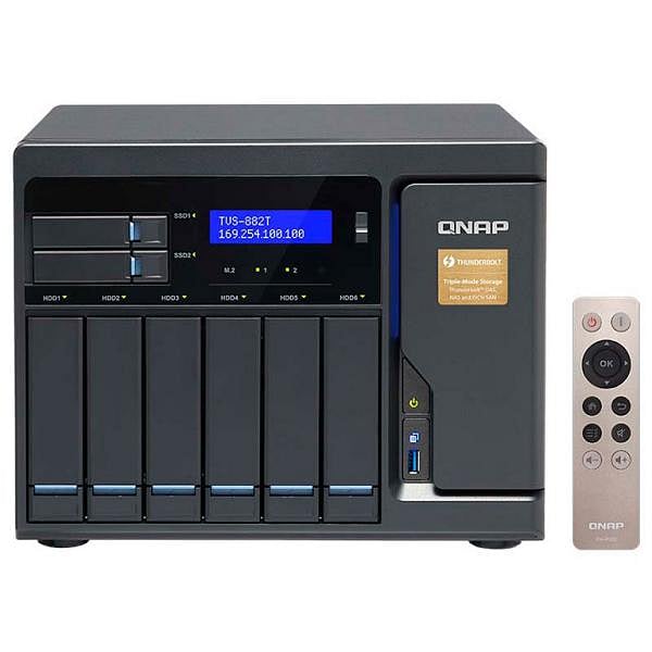 QNAP TVS882T i5 16GB Thunderbolt 2  Servidor NAS