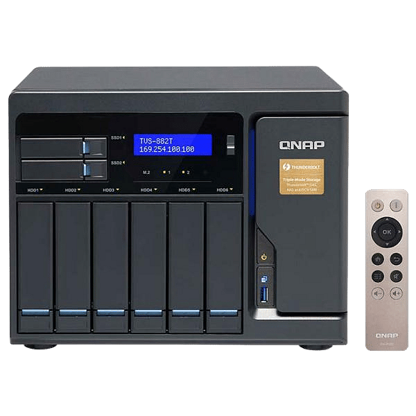 QNAP TVS882T i5 16GB Thunderbolt 2  Servidor NAS