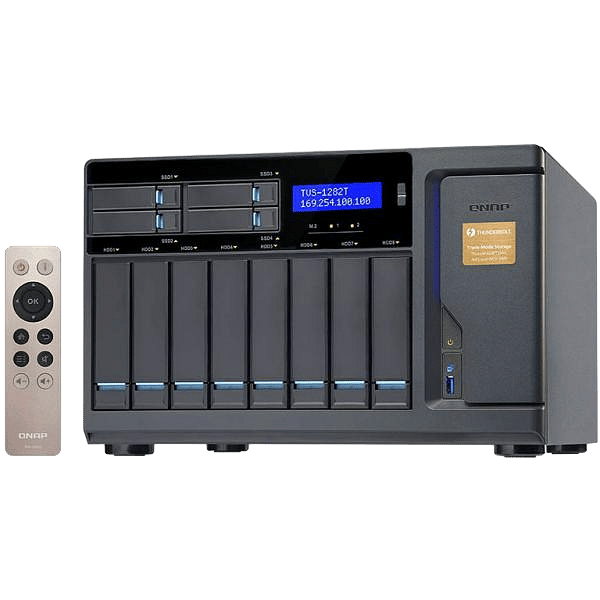 QNAP TVS1282T i5 16GB Thunderbolt 2  Servidor NAS