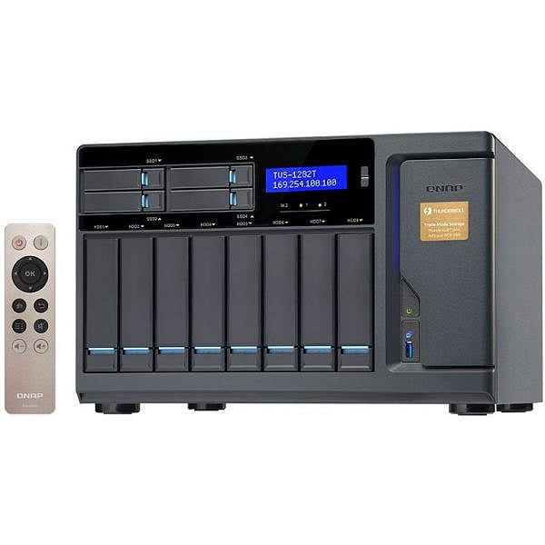 QNAP TVS1282T i7 64GB Thunderbolt 2  Servidor NAS