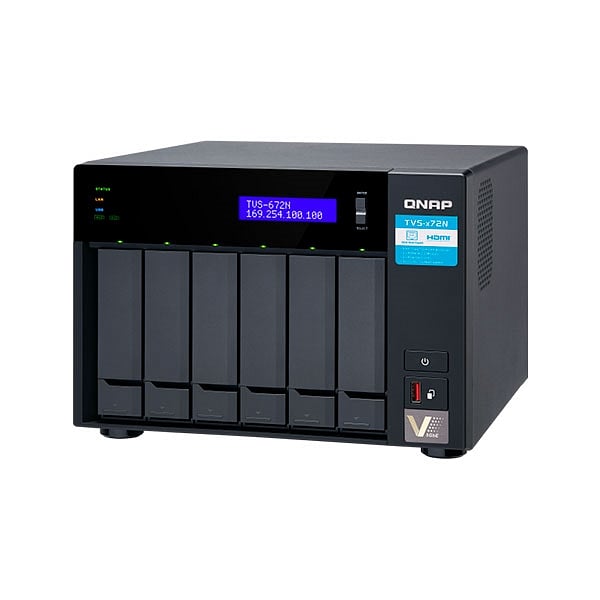 QNAP TVS672NI34G 6 Bahías  Servidor NAS