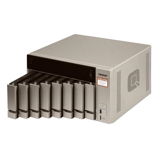 QNAP  TVS873E  RX421BD  Ethernet  Tower  Gris  NAS