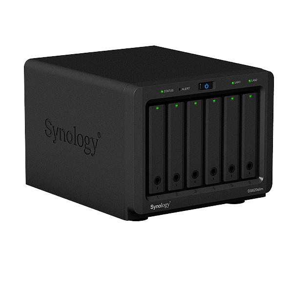 Synology NAS Disk Station DS620slim 6 Bay