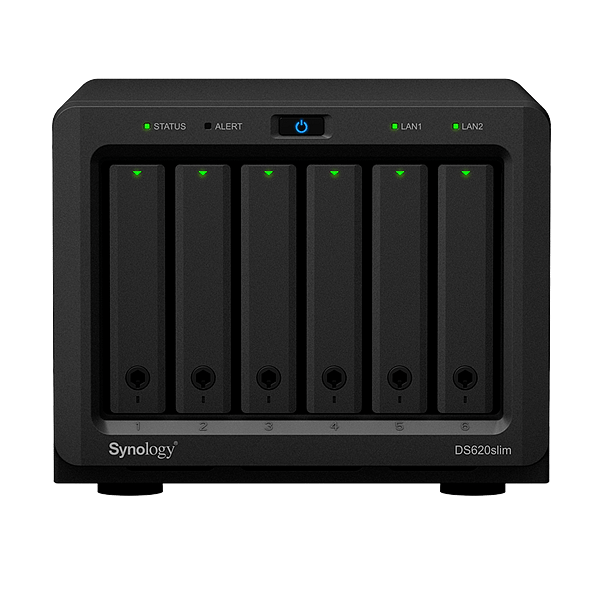 Synology NAS Disk Station DS620slim 6 Bay