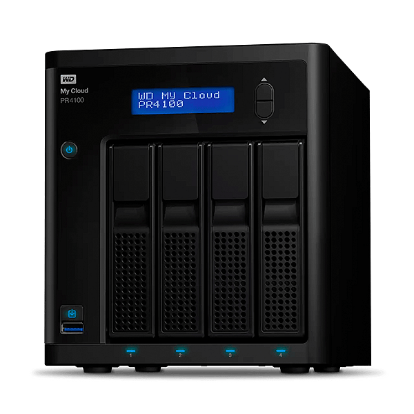 WD My Cloud PR4100 NAS Ethernet Negro  Servidor NAS