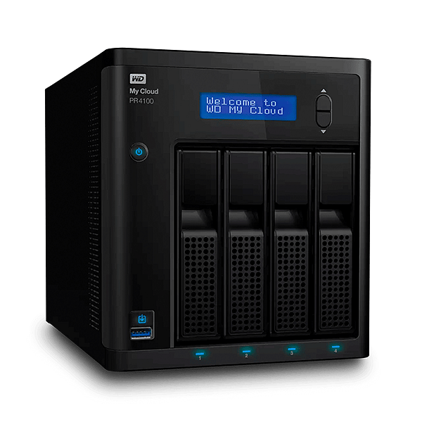 WD My Cloud PR4100 NAS Ethernet Negro  Servidor NAS