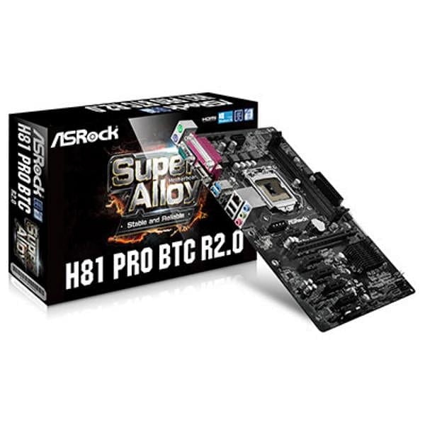 Asrock H81 Pro BTC R20  Placa Base