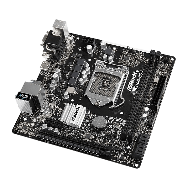 Asrock H310MHDV  Placa Base