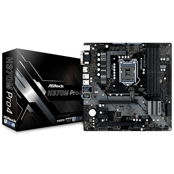 ASRock H370M Pro4  Placa Base