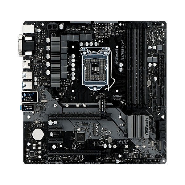ASRock H370M Pro4  Placa Base