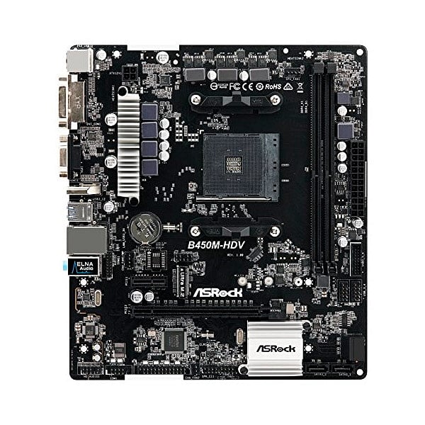 Asrock B450M HDV  Placa Base