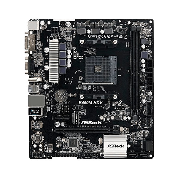 Asrock B450M HDV  Placa Base