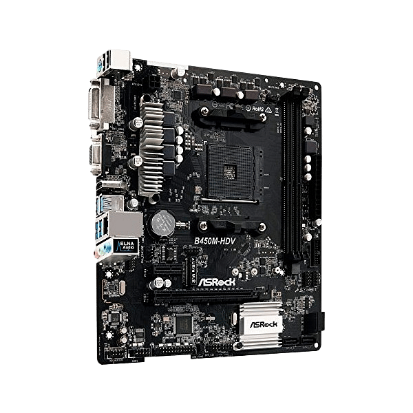 Asrock B450M HDV  Placa Base
