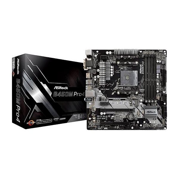 Asrock B450M Pro4  Placa Base