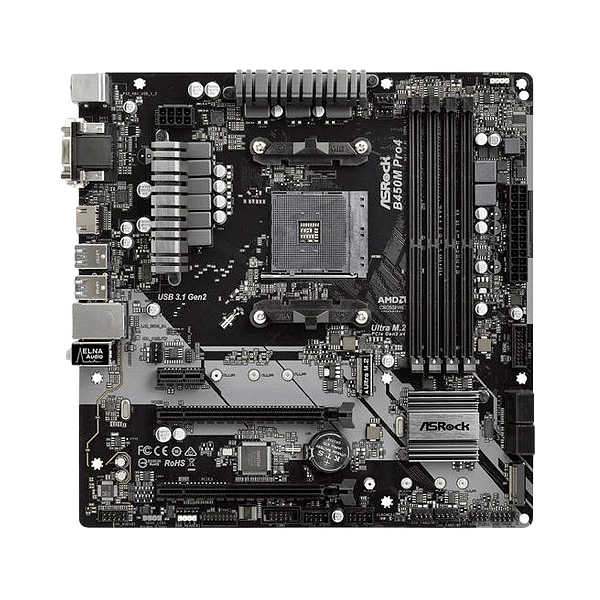 Asrock B450M Pro4  Placa Base