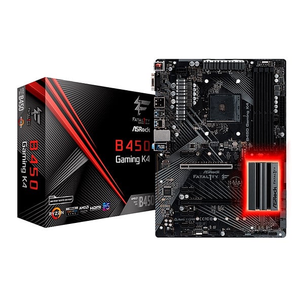Asrock Fatality B450 Gaming K4  Placa Base AM4