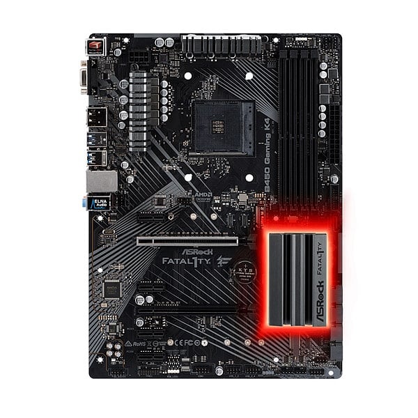 Asrock Fatality B450 Gaming K4  Placa Base AM4