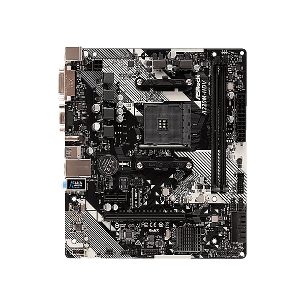 Asrock A320MHDV R4  Placa Base AM4