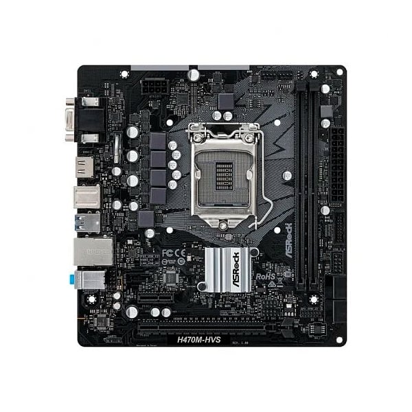 Asrock H470MHVS  Placa Base Intel 1200