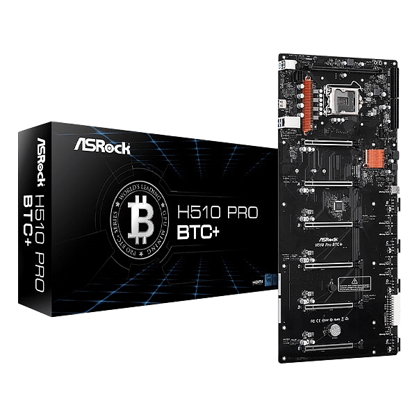 Asrock H510 Pro BTC 6x PCIe  Placa Base Intel 1200