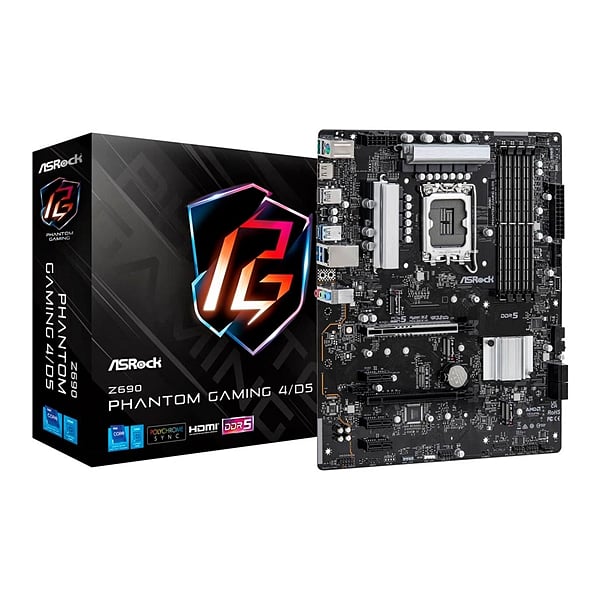 Asrock Z690 Phantom Gaming 4 DDR5  Placa Base Intel 1700