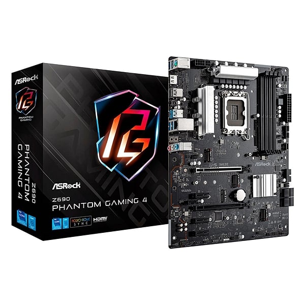 Asrock Z690 Phantom Gaming 4 DDR4  Placa Base Intel 1700