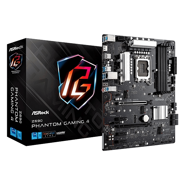 Asrock Z690 Phantom Gaming 4 DDR4  Placa Base Intel 1700