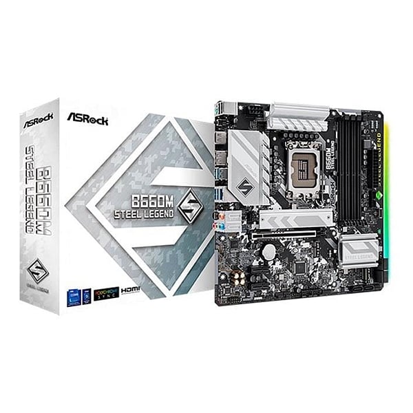Asrock B660M Steel Legend  Placa Base Intel 1700