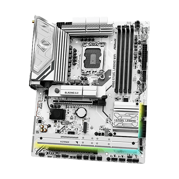 Asrock B860 Steel Legend  WiFi 6E Bluetooth 53  DDR5  ATX  Placa Intel 1851