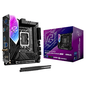 Asrock B860I Lightning  WiFi 6E Bluetooth 53  DDR5  Mini ITX  Placa Base Intel 1851