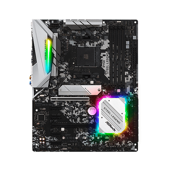 Asrock B450 Steel Legend Zócalo AM4 ATX AMD B450