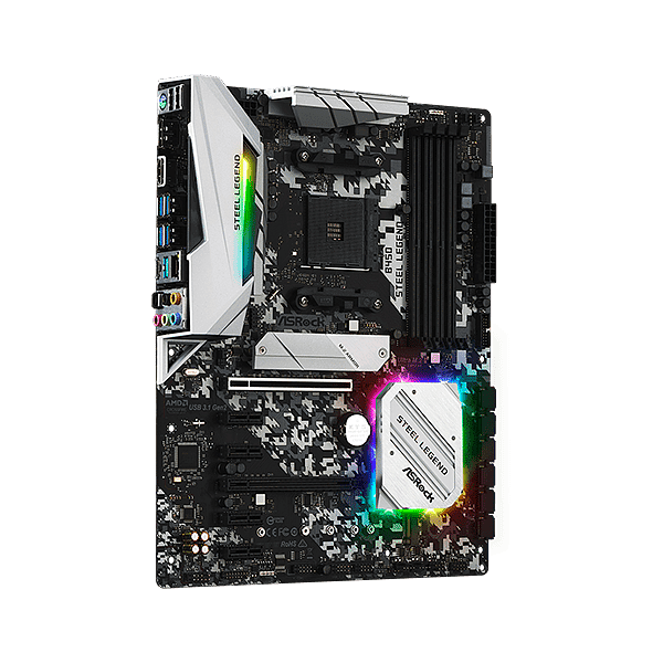 Asrock B450 Steel Legend Zócalo AM4 ATX AMD B450