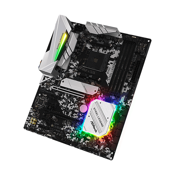 Asrock B450 Steel Legend Zócalo AM4 ATX AMD B450