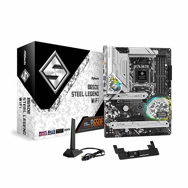 Asrock B650E Steel Legend  WiFi AX  DDR5  Placa Base AM5