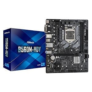 Asrock B560MHDV  Placa Base Intel 1200