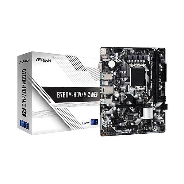 Asrock B760MHDVM2  DDR4  MicroATX  Placa Base Intel 1700