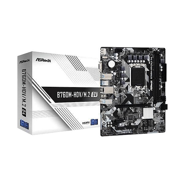 Asrock B760MHDVM2  DDR4  MicroATX  Placa Base Intel 1700
