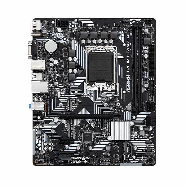 Asrock B760MHDVM2  DDR4  MicroATX  Placa Base Intel 1700