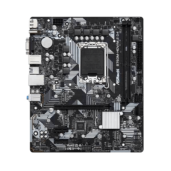 Asrock B760MHDVM2  DDR4  MicroATX  Placa Base Intel 1700