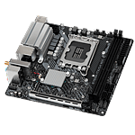 Asrock B760MITX  WiFi AX  DDR4  Mini ITX  Placa Base Intel 1700