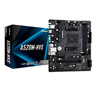 Asrock A520MHVS  DDR4  MicroATX  Placa Base AM4