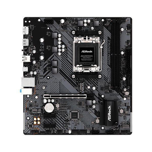 Asrock A620MHDV  DDR5  MicroATX  Placa Base AM5